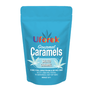 Gourmet 5-50 Full Spectrum Hemp  Caramels Salted Caramel